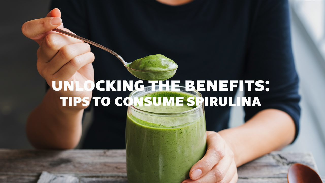 tips to consume spirulina